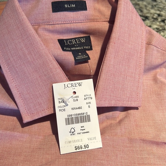 J. Crew - Salmon colored button down. - Picture 7 of 7
